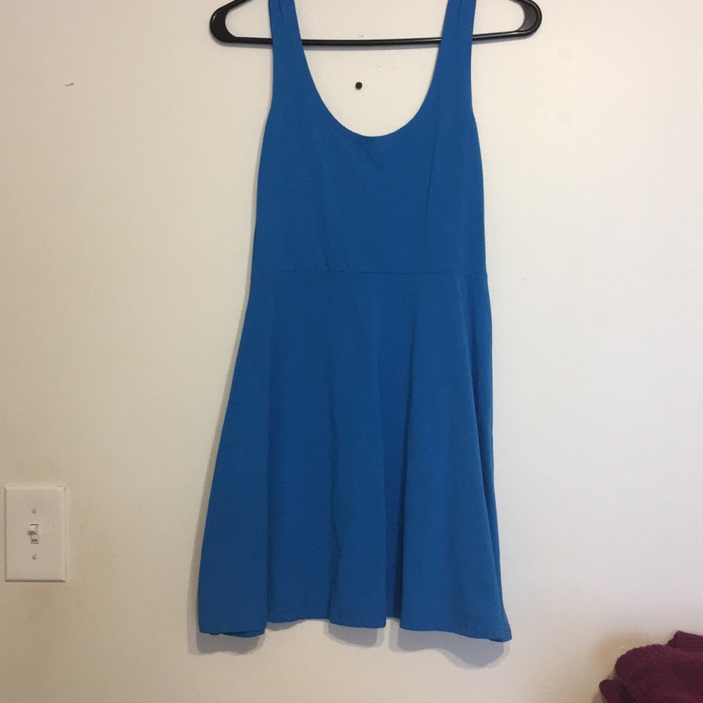 Charming Charlie’s blue mini dress